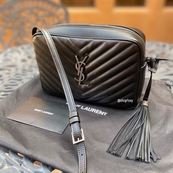SOLD Saint Laurent Lou Matelassé Leather Camera Bag - Picture 2 of 16